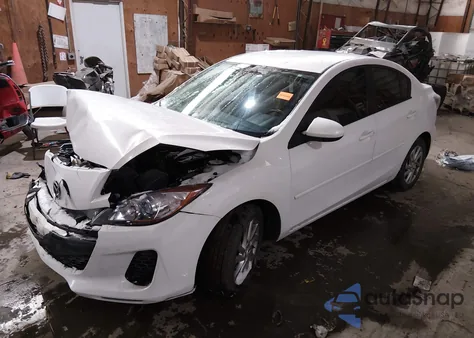 2012 Mazda Mazda3 I Touring z USA, uszkodzony, nr VIN JM1BL1V71C1602027